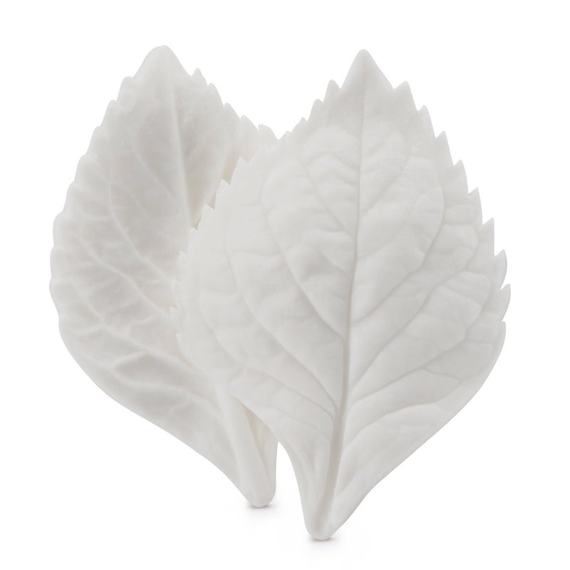 Beasea Silicone Leaf Fondant Mold, 6pcs Rose Leaf Cutter for Fondant Cake Decorations Styling Chocolate Sugar Cookie Cutter Set Silicone Mould - Image 3